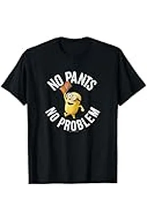Minions Despicable Me Mark Streaking No Pants No Problem Camiseta