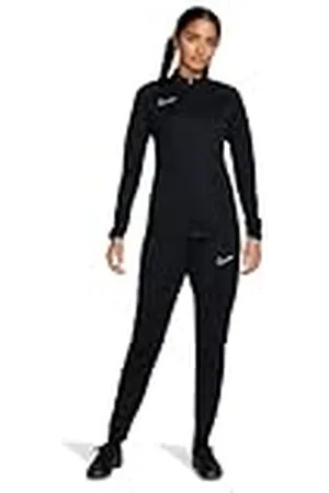 Nike FD4120-013 W NK Dry ACD TRK Suit Sweatshirt Mujer Black/Metallic Gold Tamaño M