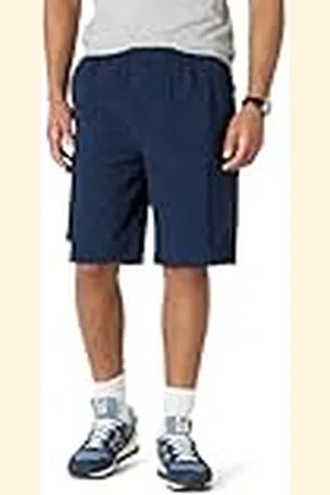 Amazon Pantalones Cortos Cargo Holgados de 28 cm de Largo Hombre, , M