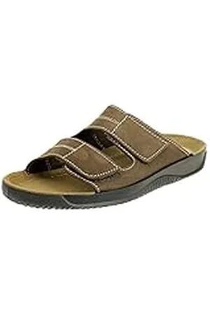 Rohde Softana H 1987 - Zuecos de cuero nobuck para hombre, , 39