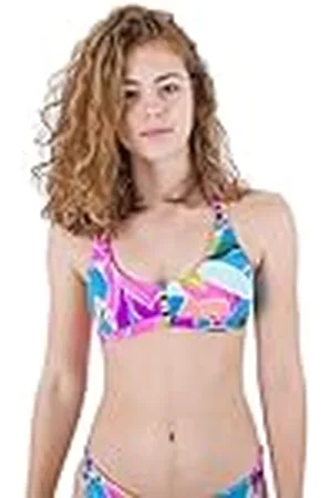 Hurley Parte Superior del Bikini Mujer - MAX Isla Scoop