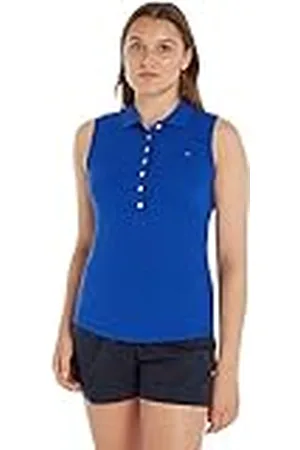 Tommy Hilfiger Mujer Camiseta sin mangas tejido elástico, , L