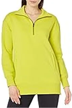 Amazon Sudadera Holgada Tipo túnica con Media Cremallera (Disponible en Tallas Grandes) Mujer, , L