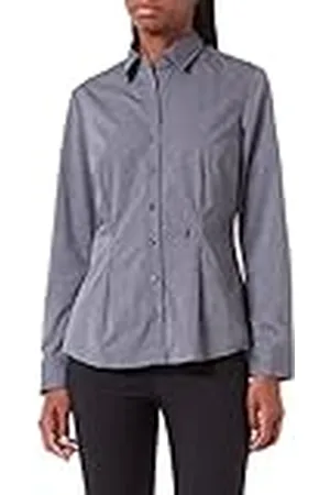 Seidensticker City Bluse Langarm Slim Fit Uni, Blusa para Mujer, , 44