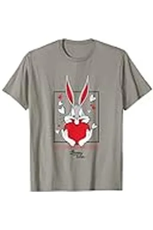 LOONEY TUNES Bugs Bunny Heart Valentine Camiseta