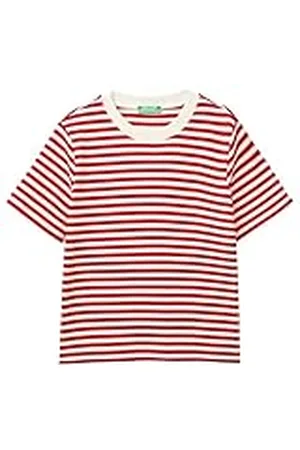 Benetton Camiseta 33fnd2011, , XL para Mujer