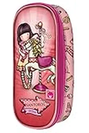 Santoro Portatodo con Cremallera Gorjuss Fairground Carousel, 230x100x60 mm