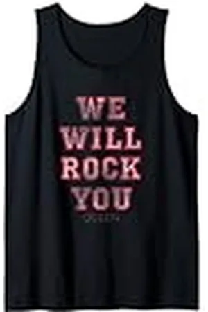 Queen Official We Will Rock You Rosa Camiseta sin Mangas