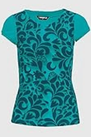 Karpos 2532011-476 LOMA Print W Jersey T-Shirt Mujer Bluebird/Moroccan Blue Tamaño M
