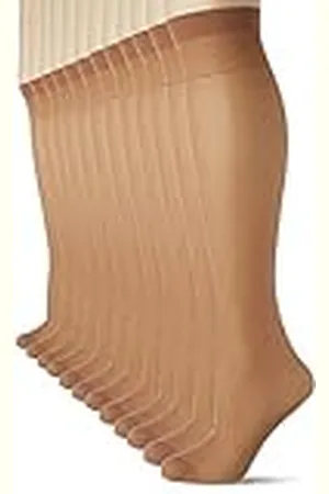 Dim Mini-Medias Eco Maxi Resistencia Mujer x12, Marrón, Talla única