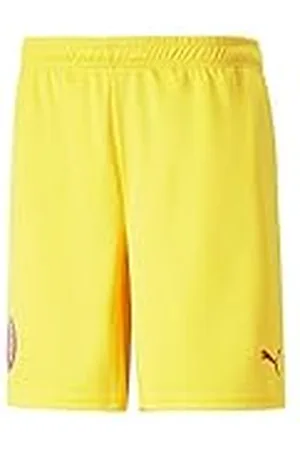 PUMA Gfc Shorts Replica, Pantalón Corto Hombre, Amarillo , S