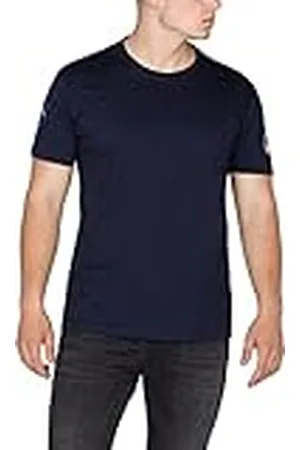 Alpha Industries NASA T Camiseta, Azul (Rep.Blue-07), S para Hombre
