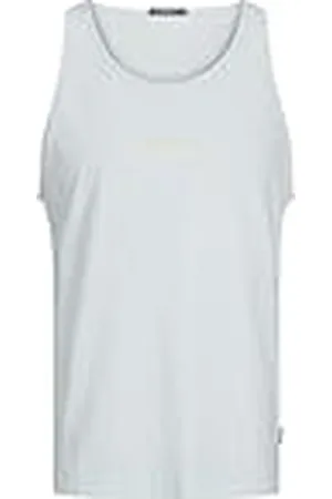 JACK & JONES Joraruba Branding Tank Top Pls Camiseta de Tirantes Anchos, , XXXL para Hombre