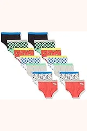 Amazon Calzoncillos de Algodón Niño, Pack de 14, , 5 años