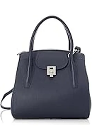 USHA Henkeltasche aus Leder, Bolso con asa de Piel Mujeres