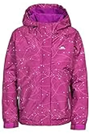 Trespass Chaqueta impermeable Vilma para niños con capucha