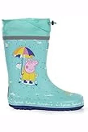 Regatta Peppa Pig - Goma Splash Welly con cordón ajustable