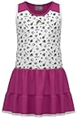 Head Vestido de Tenis para niñas, Rosa Vivo