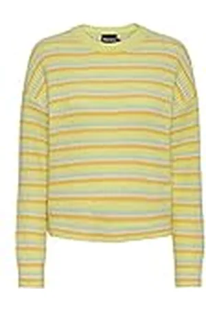 Pieces® Pcbina LS O-Neck Knit BC Jersey de Punto, , S para Mujer