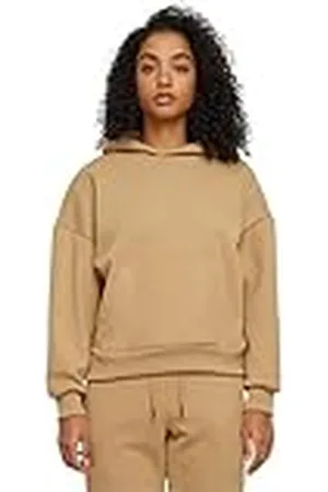 Urban classics Sudadera con Capucha para Mujer, Arena cálida, S