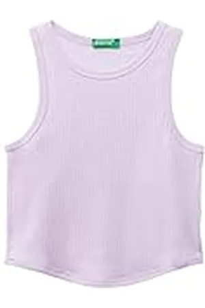 Benetton Canotta 31h3ch01f Camiseta, , 150 cm para Niñas