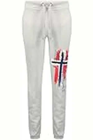 Geographical Norway Matuvu Lady Pantalon Bebe, Gris Clair, L para Mujer
