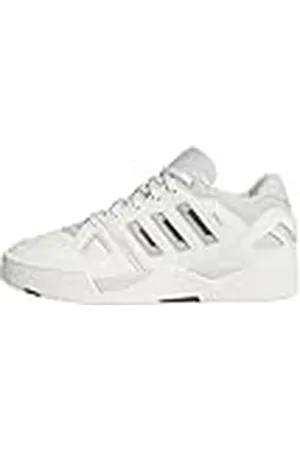 adidas Midcity Low Shoes, Zapatillas de Baloncesto Hombre, Core White/Grey One/Grey strata, 38 EU