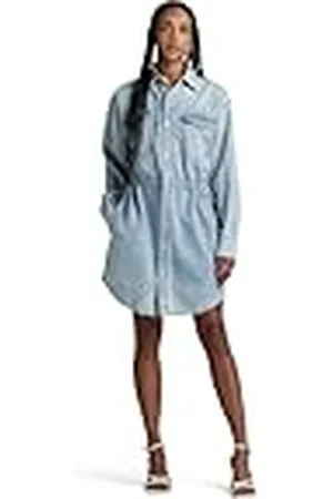 G-Star Para Mujer Vestido Relaxed Drawcord Denim, , S