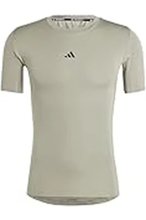 adidas Hombre Techfit Compression Training T-Shirt, , 4XL Short