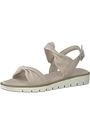Marco Tozzi 2-2-28601-20, Sandalia para Mujer, Gris (Powder), 40 EU