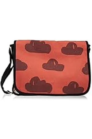 Bonamaison – Bolsas de Mensajero con Pulsera Negra para Estudiantes, Mochilas Escolares para niñas y niños, 29 x 36 cm
