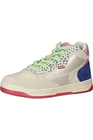 Kickers Kicklax, Zapatillas Unisex niños, Multicolor Leopardo, 32 EU
