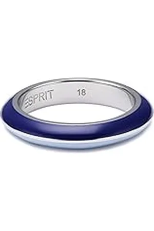 ESPRIT Jewel - Anillo de acero inoxidable con ónice, talla 10 (15,92mm)