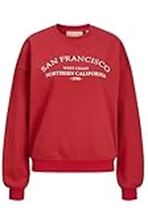 JJXX Jxcilla RLX LS Print Crew Swt Sudadera, , L para Mujer