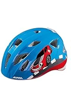 Alpina Unisex - Niños, XIMO Flash Casco de Bicicleta, Red Car Gloss, 47-51 cm