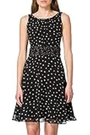ESPRIT Collection Mujer Chiffon Dress With A Gathered Waist Vestido, , 40