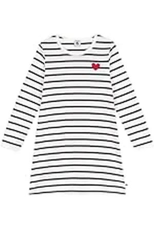 Petit Bateau A0AU5 Camisón De Manga Larga Niñas 6 Años