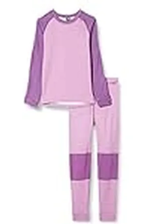 Helly Hansen K Hh Lifa Merino Set, Pantalones De Senderismo Unisex Niños, Violeta (Purple), Talla Única