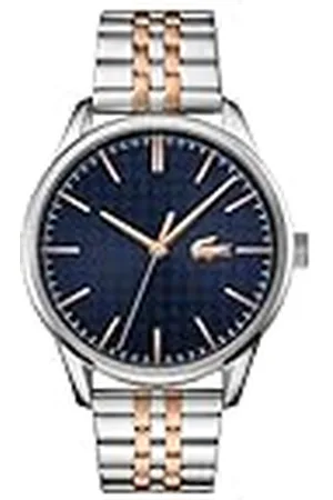 Lacoste Reloj Analógico de Cuarzo para Hombre Colección Vienna con Correa de Acero Inoxidable Bicolor - 2011048