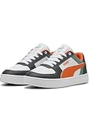 PUMA CAVEN 2.0 Block JR, Zapatillas, Green Moon-Maple Syrup White, 36 EU