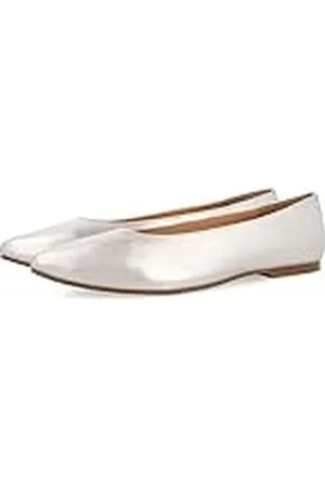 Gioseppo Bailarinas Off-White de Piel con Punta Fina para Mujer trebesing