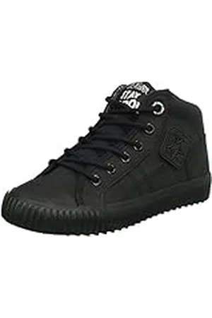 QS by s.Oliver 45122, Zapatillas Altas Niños, Negro (Black 001), 40 EU