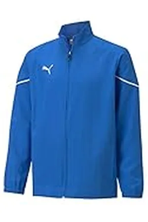 PUMA Teamrise Sideline Jacket Jr Sudadera, Unisex niños, Electric Blue Lemonade Black, 152