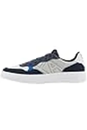 Armani Exchange Seattle, Suede Details, Embroidered Logo, Zapatillas Hombre, , 41 EU
