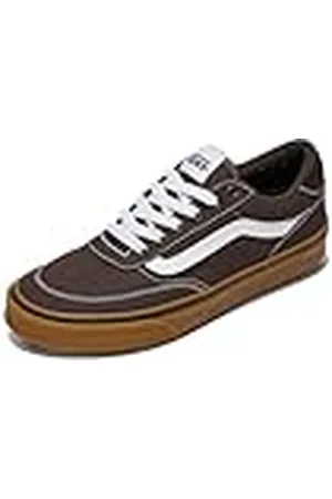 Vans Brooklyn, Zapatillas Hombre, D4C - Canvas Gum Turkish Coffee, 42.5 EU