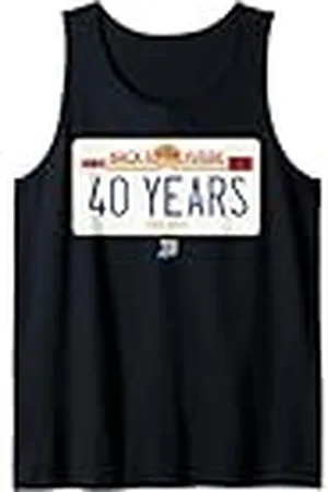 Back To The Future 40th Anniversary License Plate Camiseta sin Mangas
