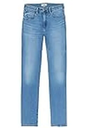 Wrangler Slim Jeans, White, W36 / L32 De Las Mujeres