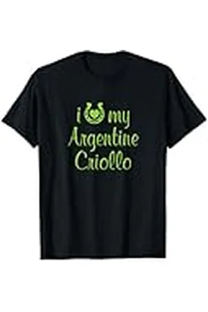 Hip I Love My Argentino Criollo Horse Equestrian Show Trainer Camiseta