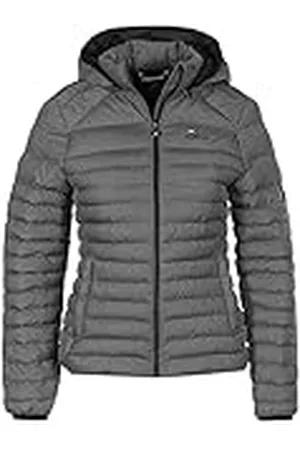 Peak Mountain Acenza/Yl Chaqueta de Plumas, Mujer, Gris Claro Chino, Small