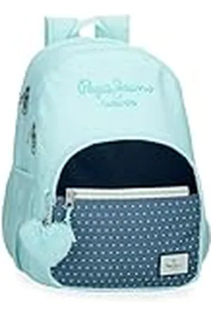 Pepe Jeans Dalma Mochila Escolar Doble Compartimento Adaptable a Carro 32x44x22 cms Poliéster by Joumma Bags